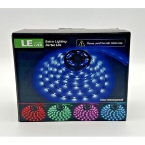 Lighting Ever LE Flexible Multicolor RGB LED Strip Lights Brand New in Box NIB
